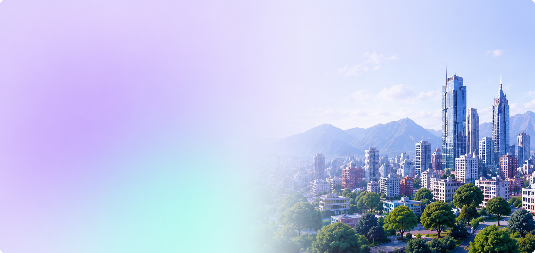 Vista panorámica de Bogotá